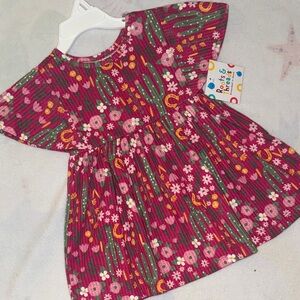 Charming Floral Kids Dress